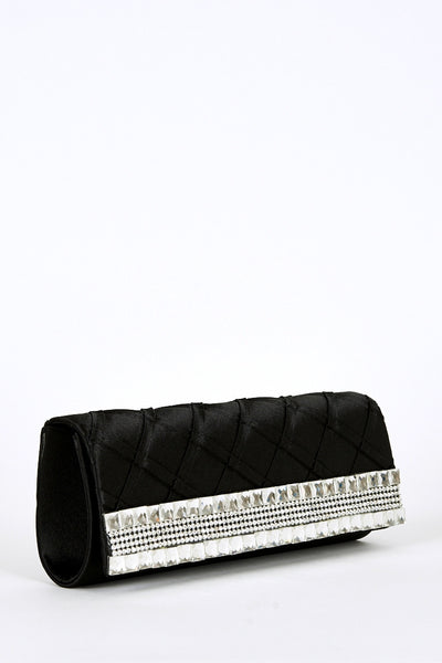 Geometric Design Flap Clutch Bag