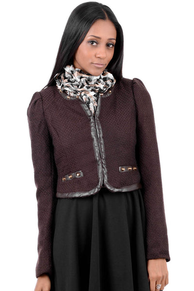 Ruffled Tartan Scarf