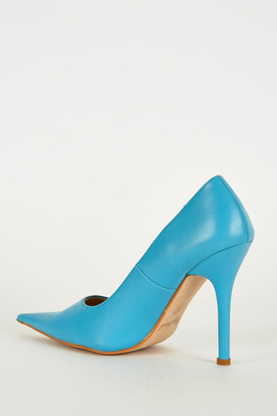 Blue Extra Pointed Stiletto Heels