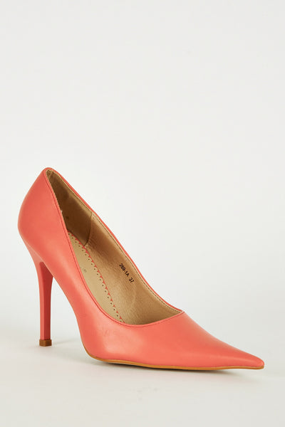 Coral Extra Pointed Stiletto Heels