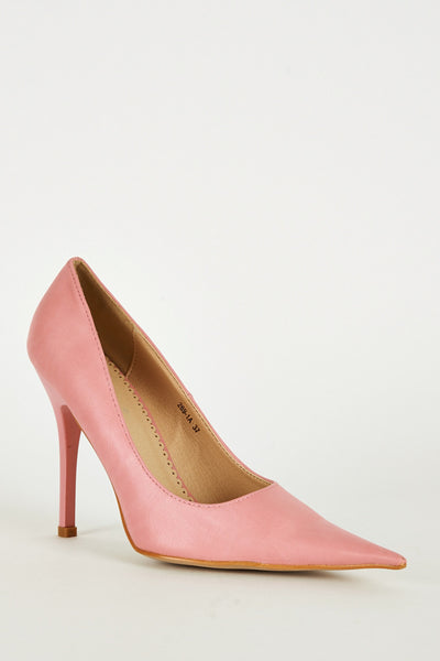 Pink Extra Pointed Stiletto Heels