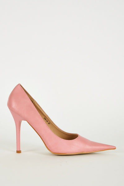 Pink Extra Pointed Stiletto Heels