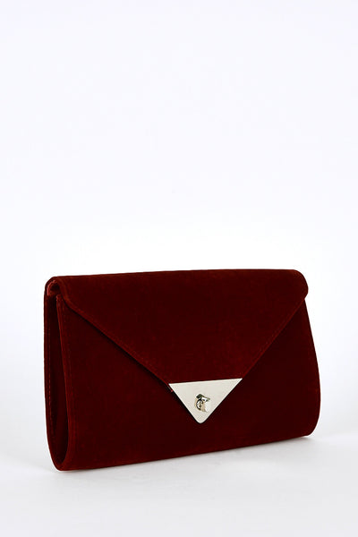 Twist Clasp Envelop Clutch Bag