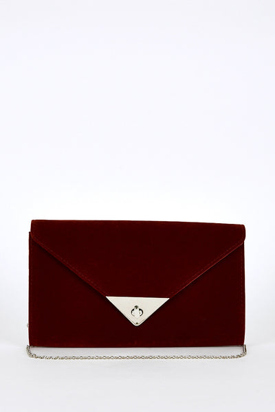 Twist Clasp Envelop Clutch Bag