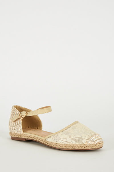 Beige Espadrille Sandal