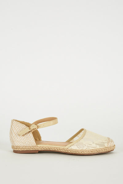 Beige Espadrille Sandal