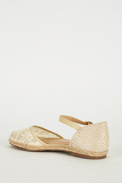 Beige Espadrille Sandal