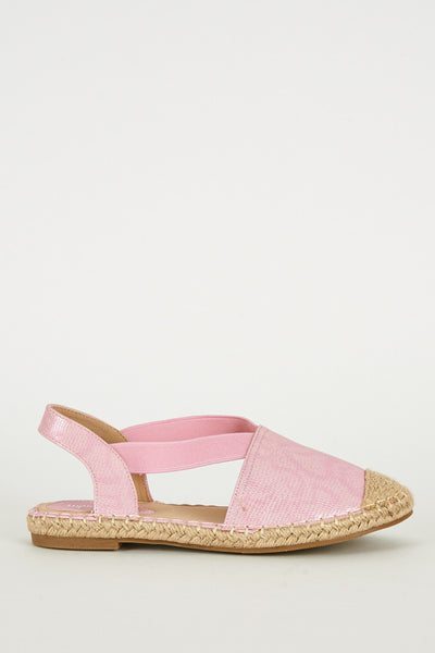 Pink Espadrille Sandals