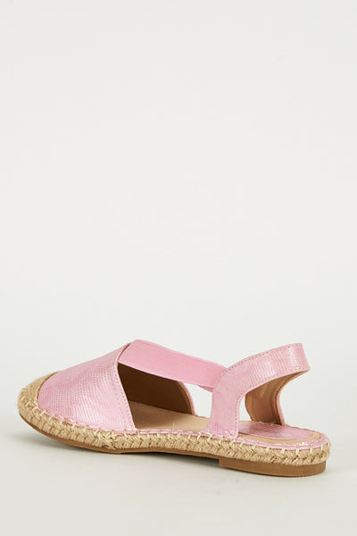 Pink Espadrille Sandals