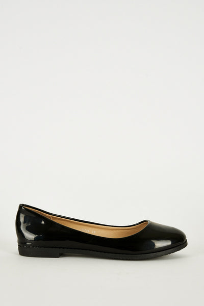 Black Patent Pumps