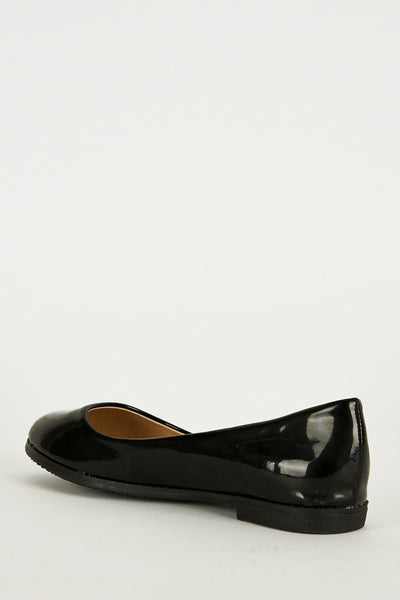 Black Patent Pumps