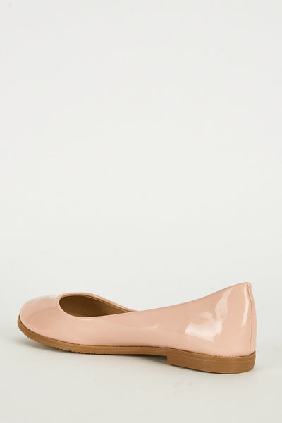 Pale Pink Patent Pumps