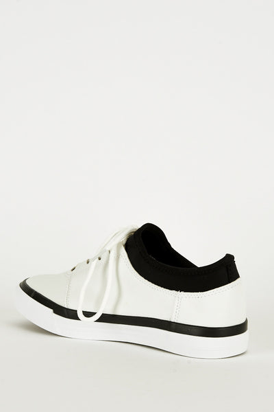 Black and White Gym Trainers