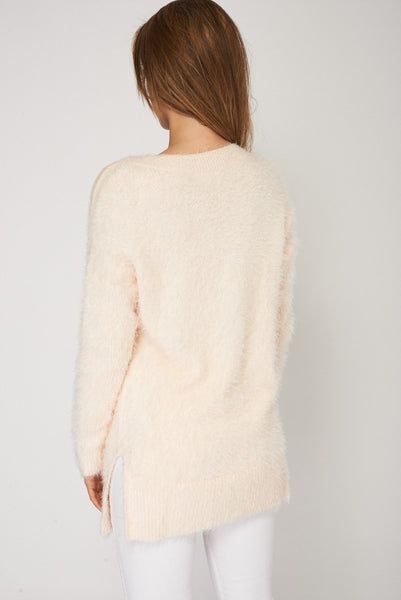 Fluffy Knit Loose Fit Jumper