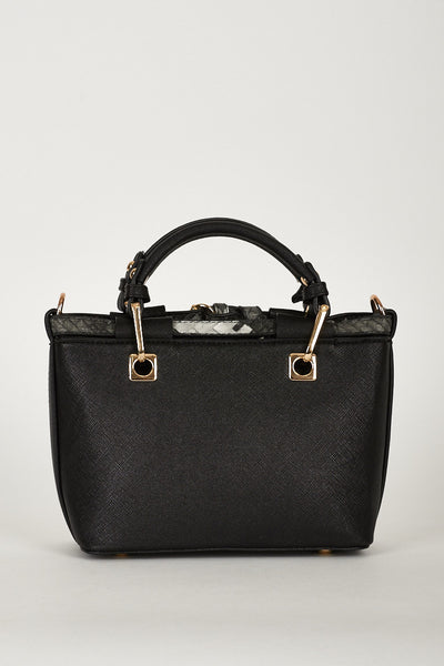 New Fashion Black PU Leather Bag