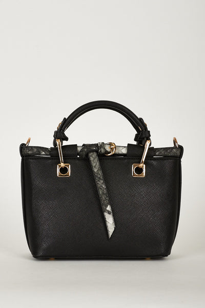 New Fashion Black PU Leather Bag