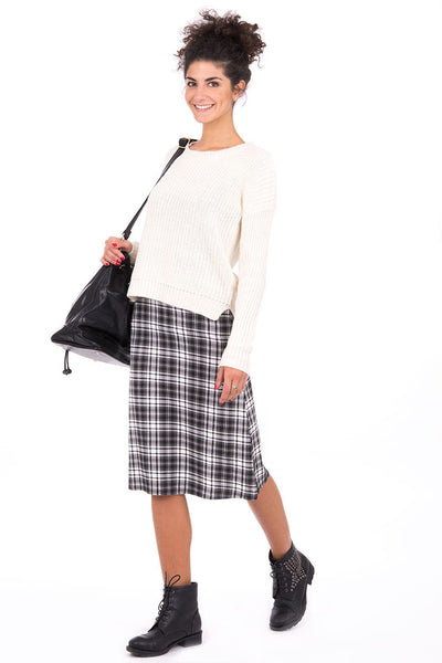 Tartan A-Line Skirt