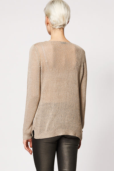 Loose Knit Studded Jumper