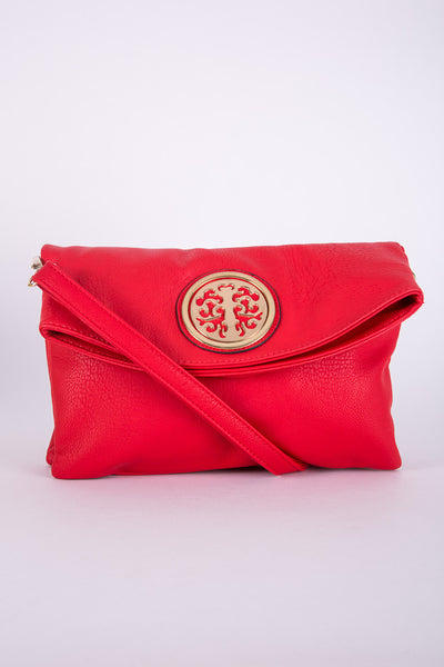 Double Clutch Bag With Straps