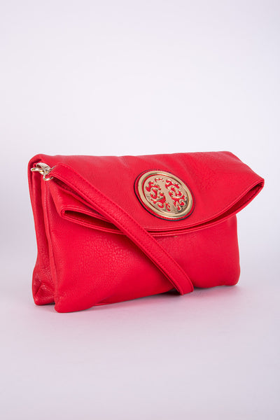 Double Clutch Bag With Straps