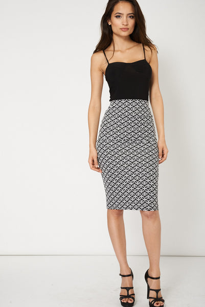 Classy Look Pencil Skirt Perfect Office Wear Available In Plus Sizes