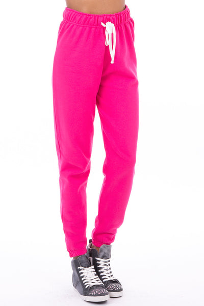 Sports Trousers With Rope Tie Waistband