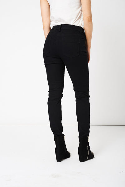 Plain Black Skinny Jeans Ex-Branded Available In Plus Sizes