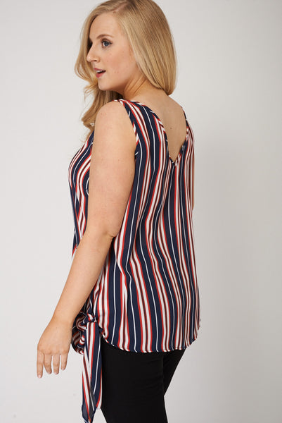 Crossover Tie Up Top Ex-branded Plus Sizes Available