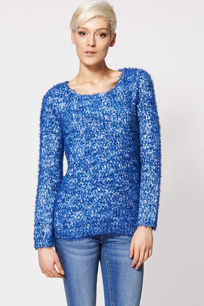 Fluffy Textured Jumper