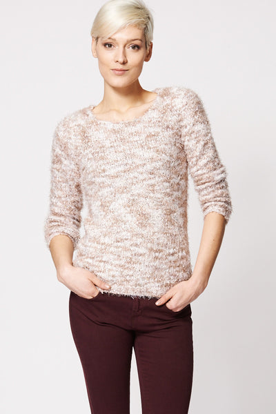 Fluffy Textured Jumper