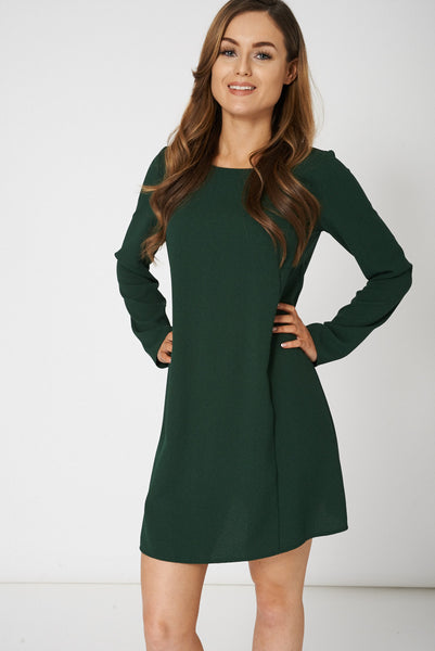 Green A Line Dress Ex-Branded Available in Plus Sizes