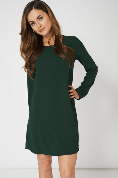 Green A Line Dress Ex-Branded Available in Plus Sizes