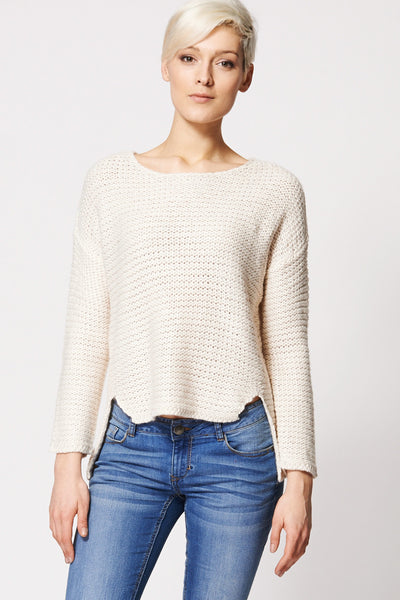 Loose Knit Hi Low Jumper