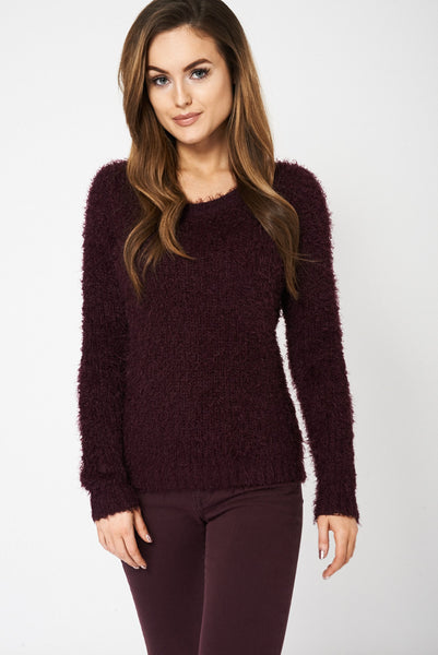 Shaggy Knit Soft Jumper Ex-Branded