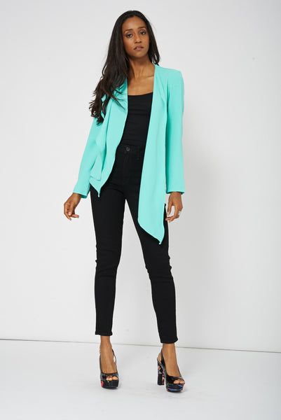 Open Waterfall Asymmetric Cardigan