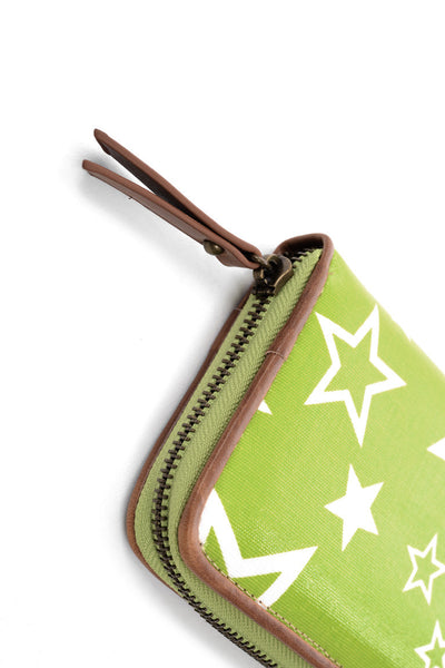 Long Star Print Purse