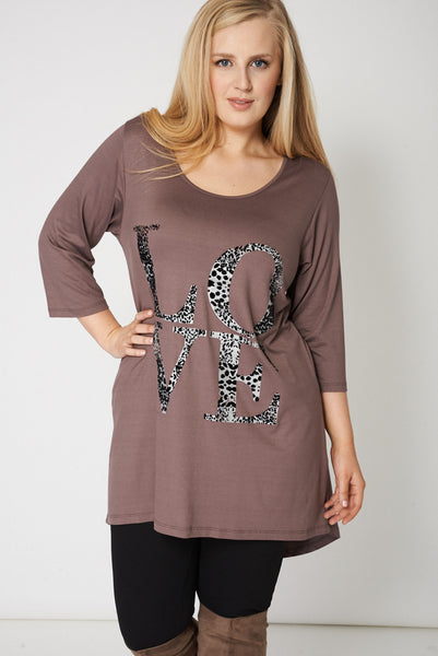 Leopard Print Love Top