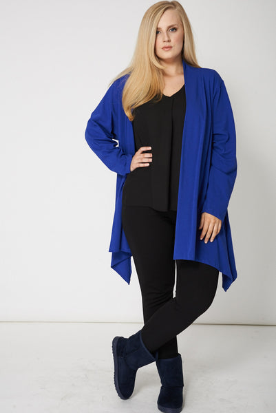 Blue Handkerchief Cardigan