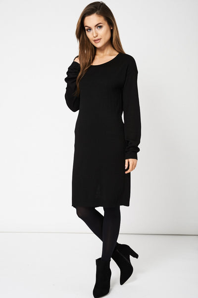 Black Jumper Dress