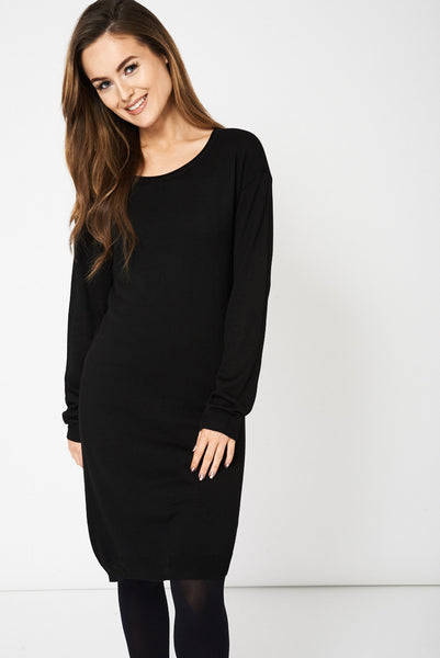 Black Jumper Dress