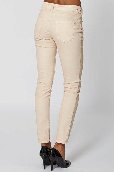 Beige Slim Jeans