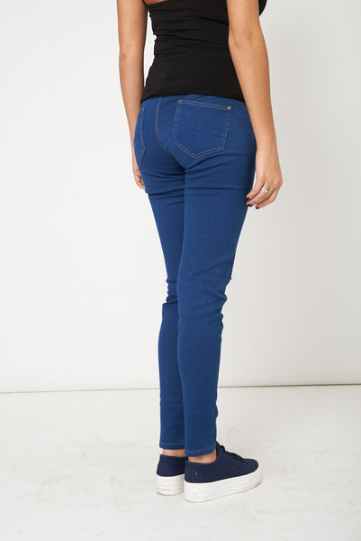 Ripped Knee Blue Jeans Ex-Branded Plus Sizes Available