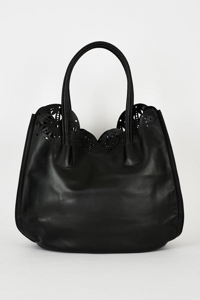 Black 2 in 1 Bag with Cut Out Detail