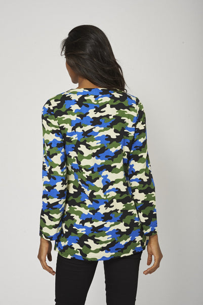 Army Print Jacket With Single Button Jacket Limited Stock