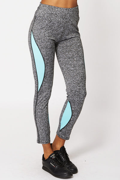 Grey and Green Keep Fit Trousers