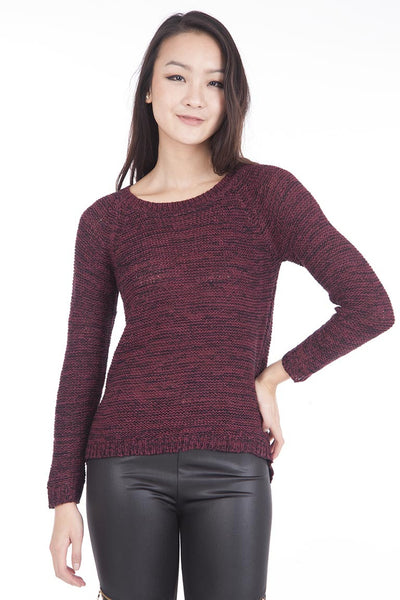 Dip Hem Knitted Jumper