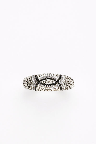 Diamante Hinged Bangle