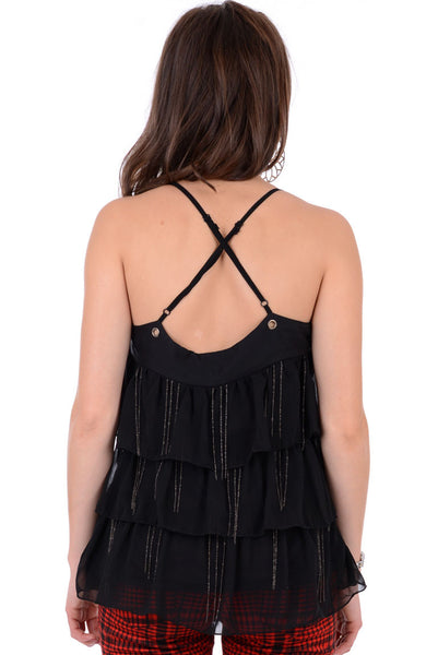 Cami With Chain Fringes