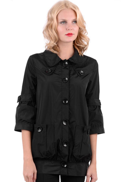 3/4 Length Sleeve Black Mac