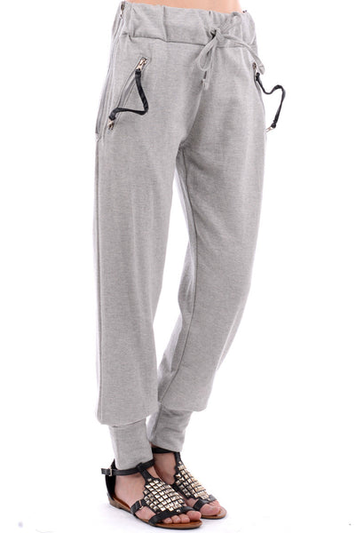 Zipped Tracksuit Bottoms